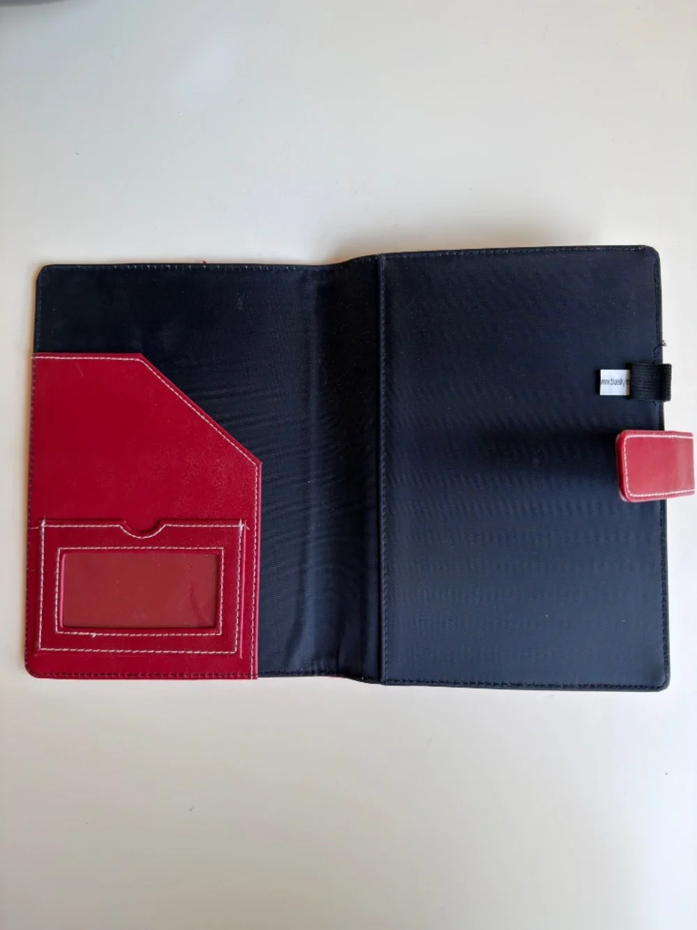 Blue Sky ProNotes Red Vegan Leather folio/notebook Cover 6.5x9.5